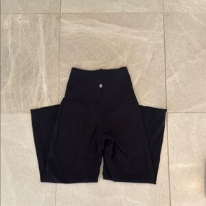 lululemon athletica Black Wide Leg Pants